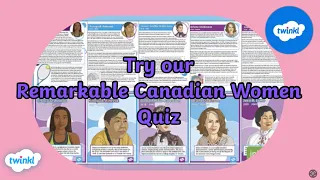 International Women's Day | Remarkable Women Quiz