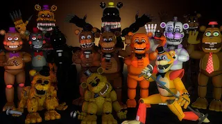 [FNAF C4D SPEED ART] Freddy Generations (IMAGE)