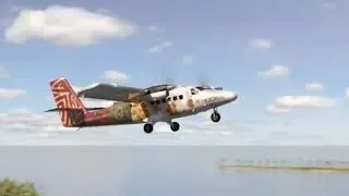 1121 Air Moorea Crash Animation