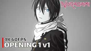 Noragami - Opening 1 v1 [4K 60FPS | Creditless | CC]