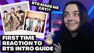 FIRST TIME REACTING TO A Guide to BTS Members: The Bangtan 7 💜