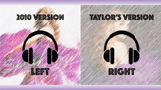 Haunted (Stolen and Taylor's Version comparison mix) [LEFT AND RIGHT]