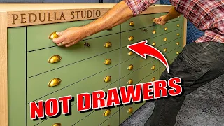 Making drawer cabinets - WITHOUT DRAWERS