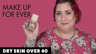 MAKE UP FOR EVER HD SKIN UNDETECTABLE | Dry Skin Review & Wear Test