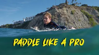 How to Paddle Like a Pro, Catch More Waves, and be in the Right Spot! Surf Tech Tips w/ Uncle Kolty!