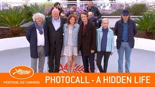 A HIDDEN LIFE - Photocall - Cannes 2019 - VF