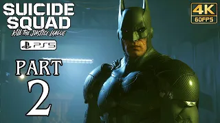 Suicide Squad: Kill the Justice League (PS5) Walkthrough PART 2 No Commentary Gameplay @ 4K 60ᶠᵖˢ ✔