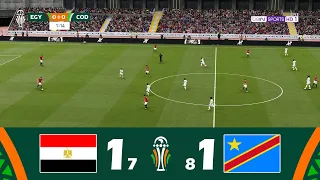 Egypt vs. D.R Congo 1-1 (PEN. 7-8) Highlights | African Cup of Nations 2023