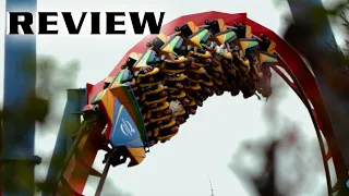 Dragon Khan Review PortAventura B&M 8 Inversion Sit Down Coaster