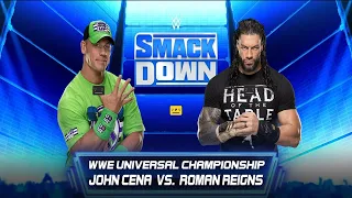 WWE 2K22 : John Cena VS Roman Reigns WWE Universal Championship