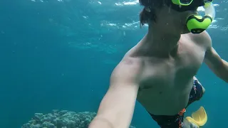 GoPro spearfishing with Badjao in The Philippines.