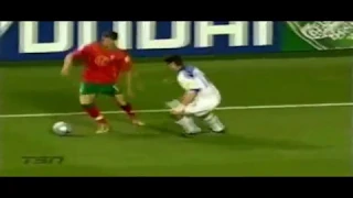 Cristiano Ronaldo vs Russia (16/06/2004)