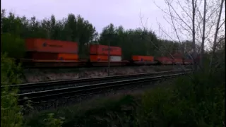 CN & CP Trains in Cobourg