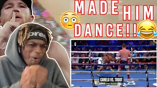 HE HAS INSANE POWER!! SEVEN MINUTES OF CANELO'S BIGGEST HITS & KOs REACTION 😳