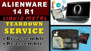 Alienware R1 14 Liquid Metal Laptop Cooling By -20c 1FPS - 60FPS