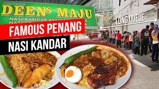 Famous Deens Maju NASI KANDAR | Things to eat in Penang (Halal) | Georgetown, Penang