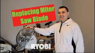 How to Replace a Miter Saw Blade | RYOBI Miter Saw