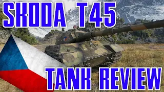World of Tanks: Tank Review: Skoda T45 (Ace Tanker Gameplay)
