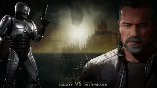 Mortal Kombat 11 - Robocop Vs Terminator Full Fight Gameplay (ultra Settings)