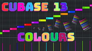 CUSTOMIZE MIDI NOTES COLOURS IN CUBASE 13