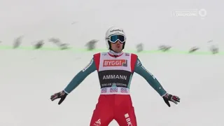 Skifliegen Vikersund 2017 Simon Amann 239,5m FULL HD