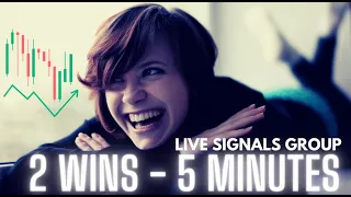 Trading Signals Group 2 Wins in 5 Minutes