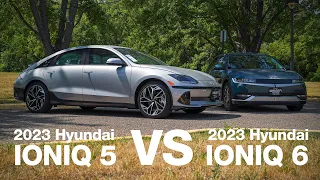 2023 Hyundai IONIQ 5 vs IONIQ 6 | Comparison and Review