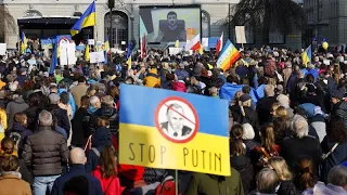 Nouvelles manifestations de soutien à l'Ukraine