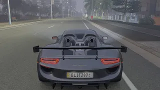 Forza Horizon 3 Porsche 918 Spyder 2014 Upgrade Goliath Race (1080P)