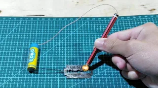 How to Make Simple Pencil Welding Machine at Home With Blade! Super Creative || Professor Invention