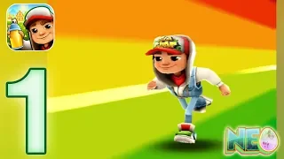 Subway Surfers: Gameplay Walkthrough Part 1 - The Tutorial (iOS, Android)