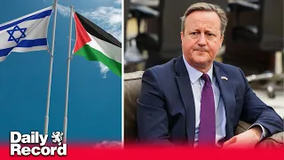 David Cameron says UK could recognise Palestine state before a peace deal with Israel