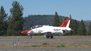 Boeing T-45 Goshawk. Truckee Tahoe Air Show. 4K 2022