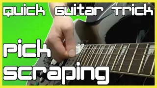 Pick Slide Guitar Lesson: 5 Techniques | Quick Tricks Pick Scrape