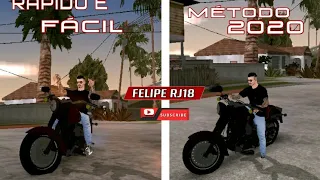 Como Deixar A Mão Certa no Guidão + Mod Dff Harley Davidson GTA SA Android