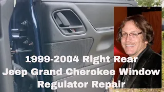 Grand Cherokee Window Regulator Replacement & Repair 99-04 Right Rear