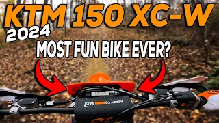2024 KTM 150 XC-W First Ride & Impressions