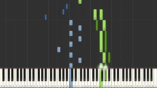 Drei Haselnüsse für Aschenbrödel - Piano Tutorial (Originaltonart) (+Noten)