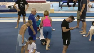 EUROPEAN GYMNASTICS MAG JUNIOR TRAINING CAMP THESSALONIKI 2022 - CHOREOGRAPHY - SOCKS