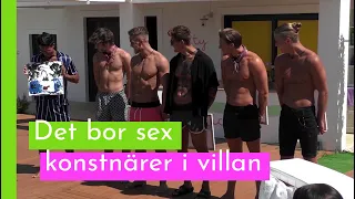 Han är Love Island Sveriges konstnär I Love Island Sverige 2018