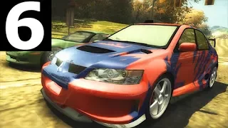 Need For Speed: Most Wanted Walkthrough Gameplay Part 6 (No Commentary Playthrough) (NFS MW 2005)