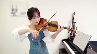 【揉揉酱】小提琴演奏 KBShinya《悦神》【RouRouJiang】violin playing KBShinya《悦神》