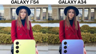 Samsung Galaxy F54 VS Samsung Galaxy A34 5g Camera Test Comparison