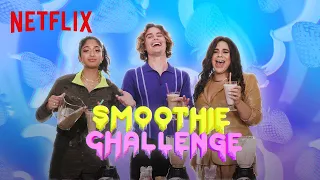 Outer Banks vs Never Have I Ever vs On My Block | Smoothie Challenge | Netflix