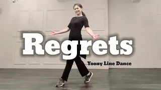 Regrets [Line Dance]#yoonylinedance