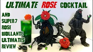 "Ultimate Rose" Cocktail + Super7 Ultimates Rose Biollante Review