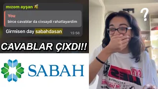 NƏTİCƏLƏR AÇIQLANDI!! SABAH qrupları macəram👩🏻‍💻✍🏼 | Zarifellaa