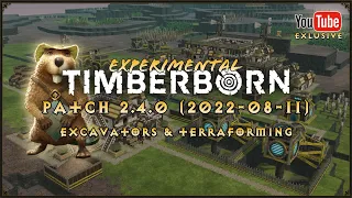 Excavators & Terraforming Golems - Timberborn Experimental - Update 2.4.0 (11-08-2022)