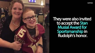 Boy With Autism And College Football Player Are  Best friends