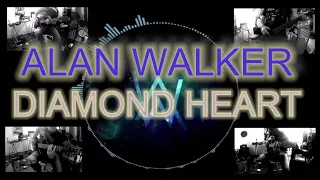 Diamond Heart (feat. Sophia Somajo) - Alan Walker - Metal Cover